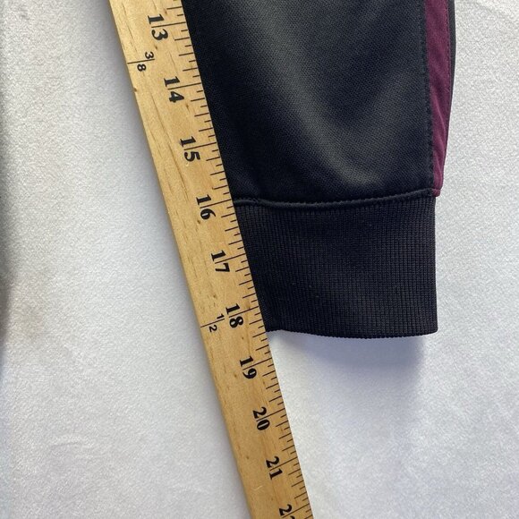 Avia Athletic Drawstring Waist Jogger Pants Boys Small (8) Black Side Pockets - Picture 6 of 16